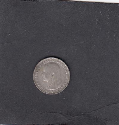 Beschrijving: 25 Cent WILHELMINA M.S.S.